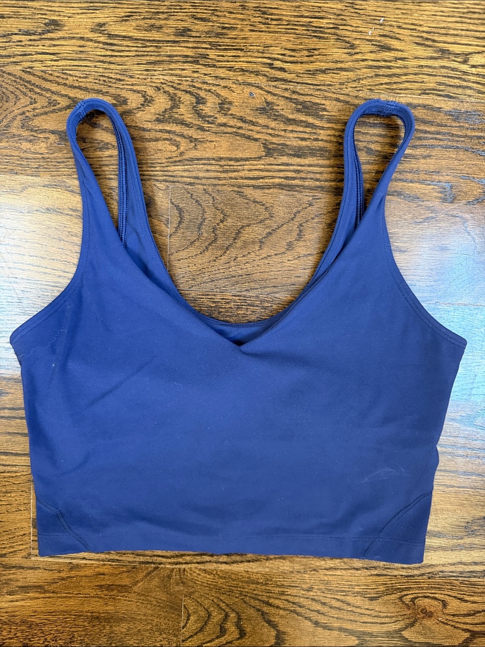Lululemon Tank Top/Sports Bra Navy Size 8